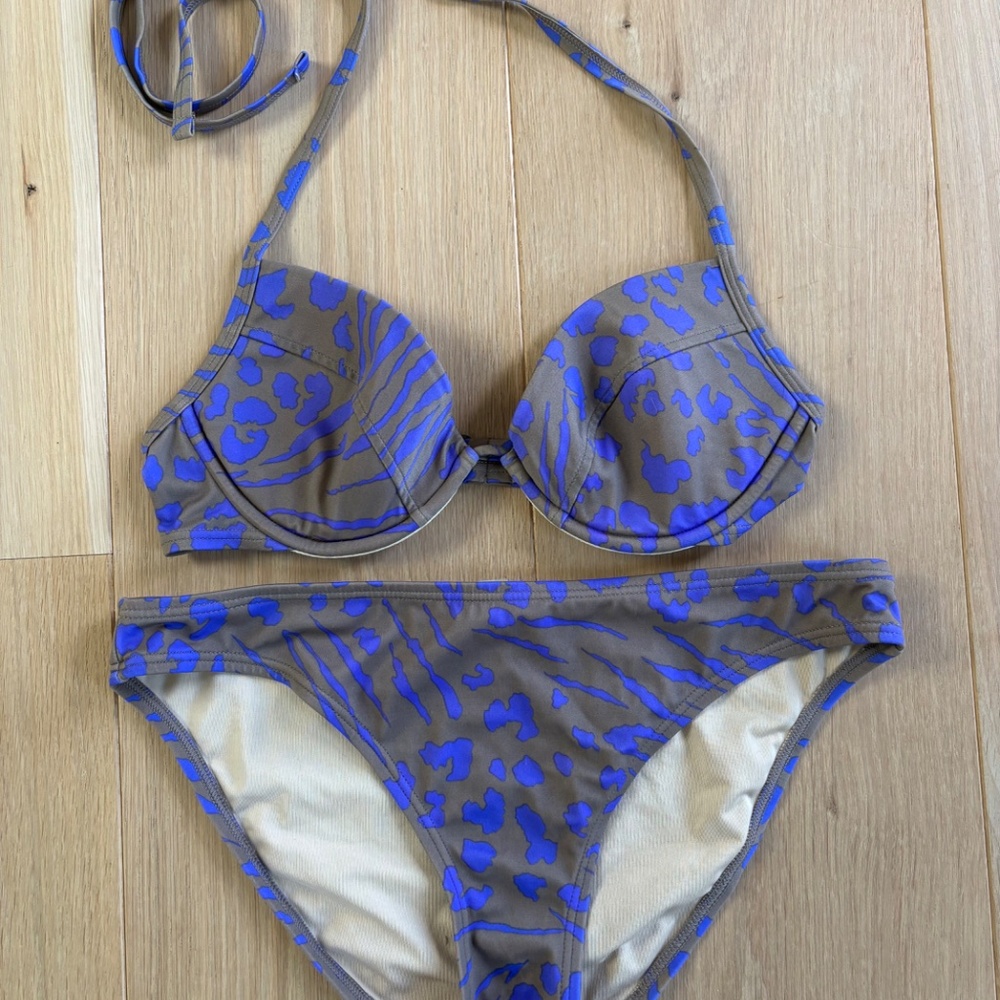 Victoria's Secret Leopard Bikini SMALL